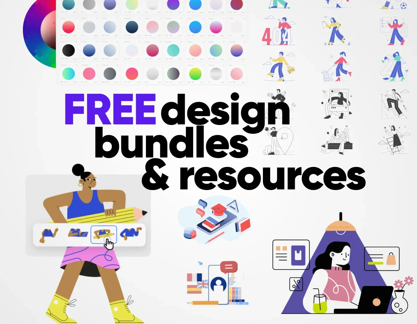 Ultimate Icon Bundle: 500+ Premium PNG Assets for Web & Design – Instant Digital Download Template