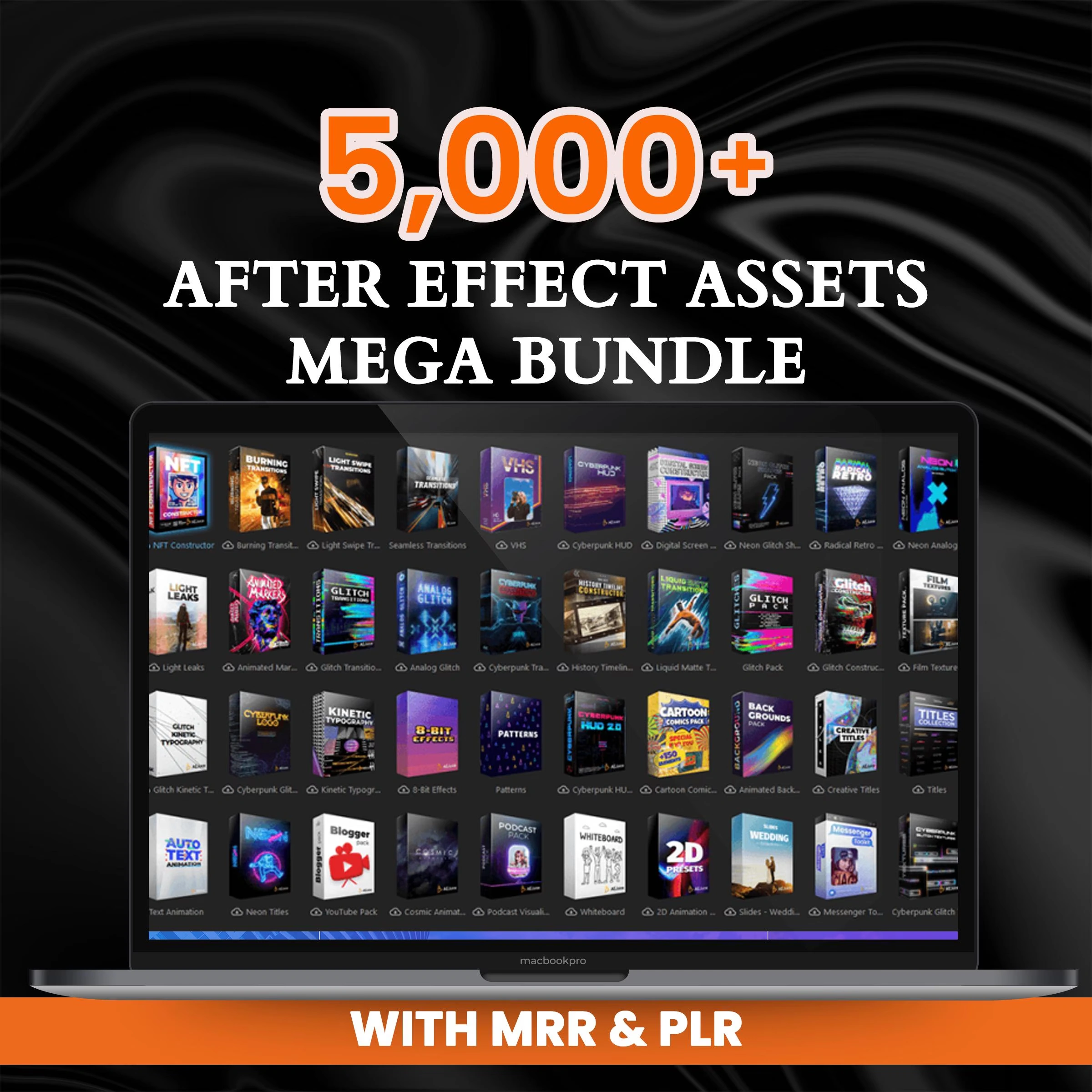Ultimate After Effects Toolkit: Pro Motion Graphics Bundle & Video Templates (Digital Download)