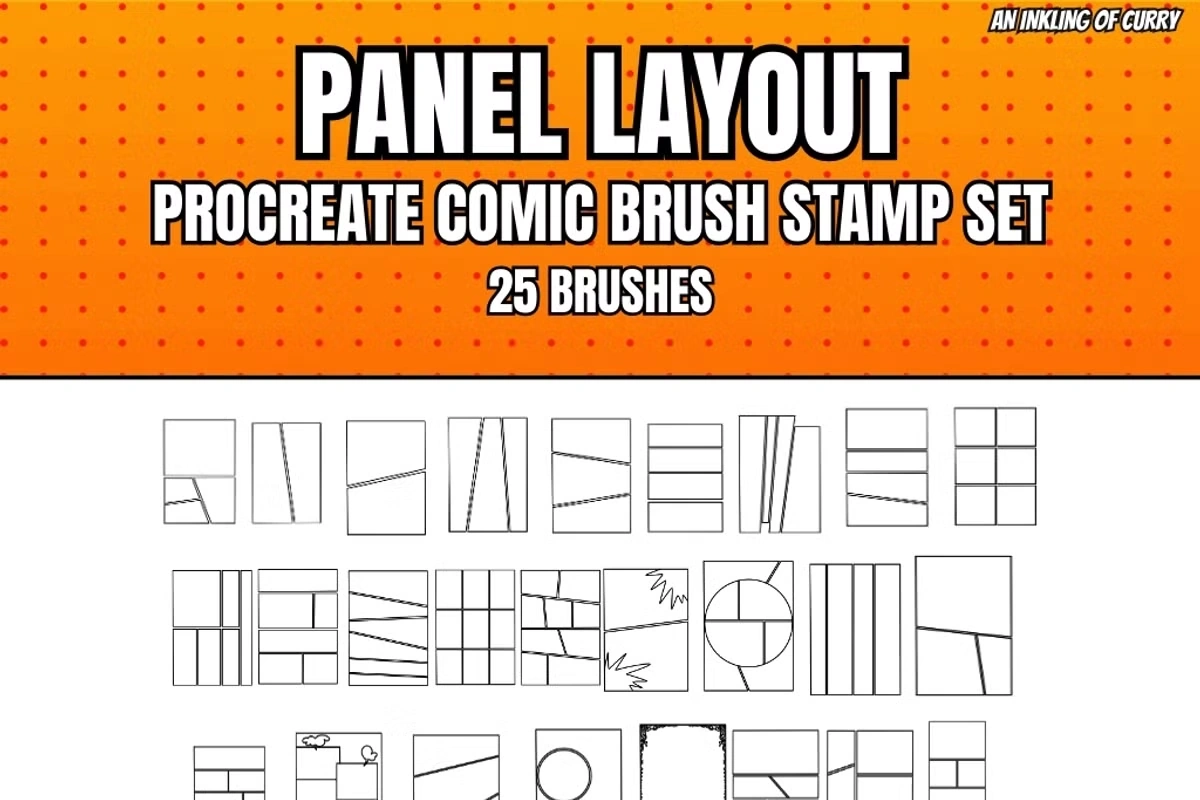 Ultimate Manga & Comic Creator Bundle: Professional Templates, Brushes & Layout Assets – Instant Digital Download