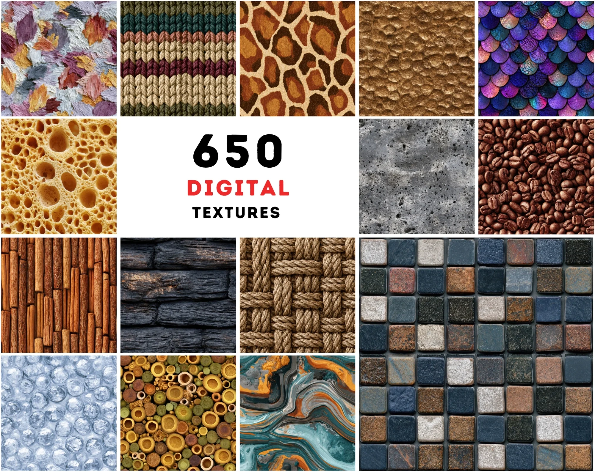 Ultimate Background Design Bundle: 50+ Premium Professional Textures & Patterns – Instant Digital Download Template Pack
