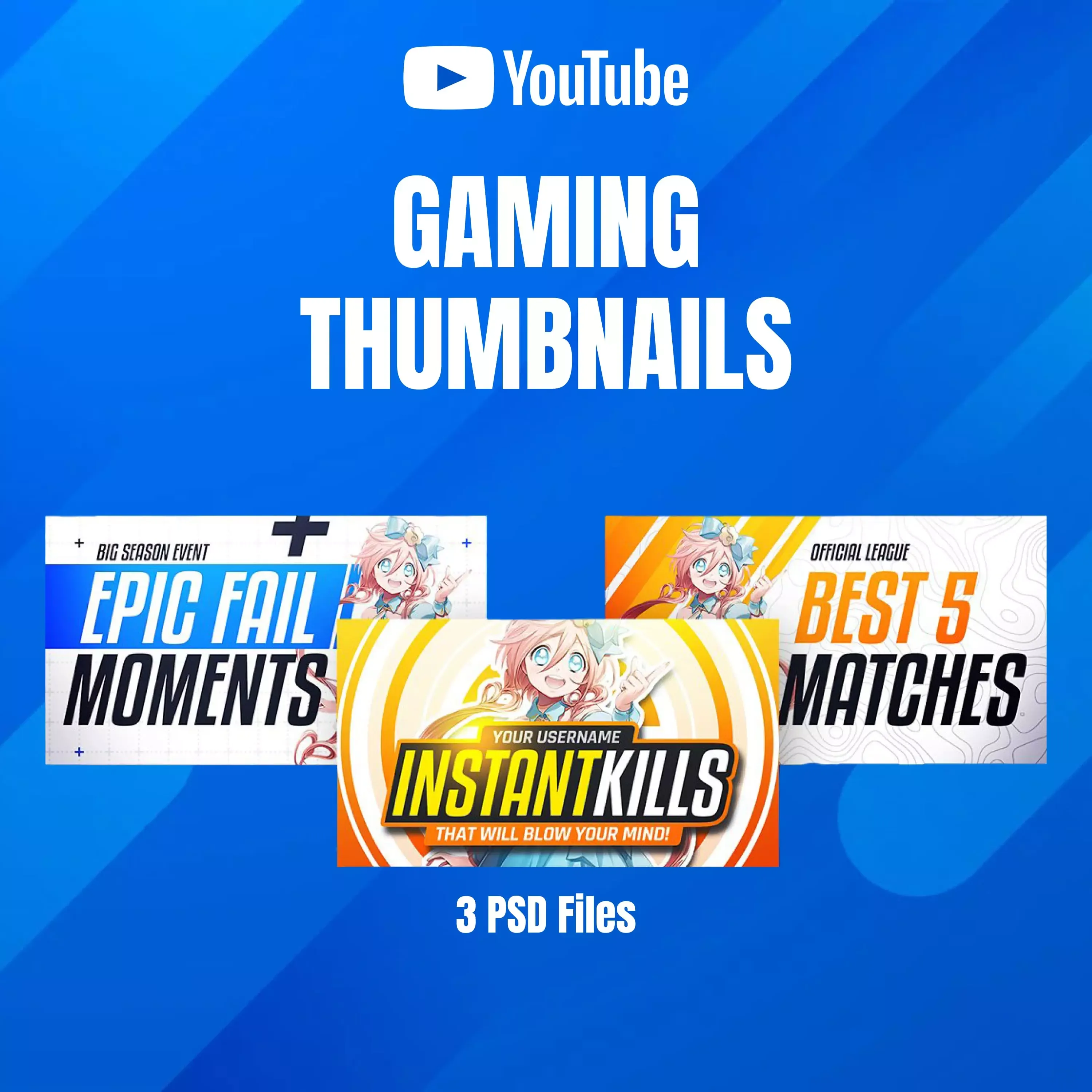 Ultimate YouTube Creator Bundle: Premium Templates, Thumbnails & Branding Assets (Instant Download)