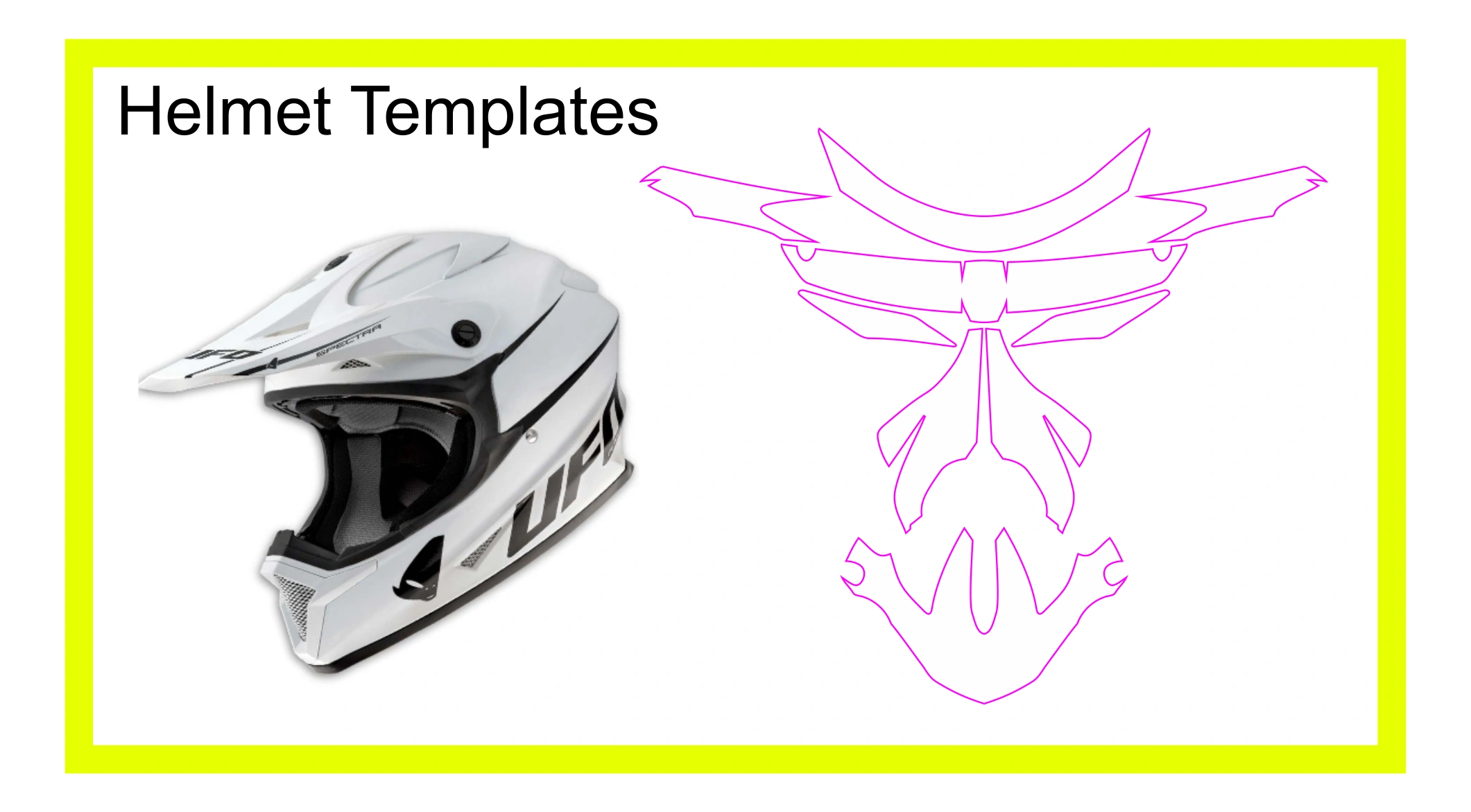 Pro Helmet Design Bundle: Ultimate Vector Templates & Decal Graphics – Instant Digital Download