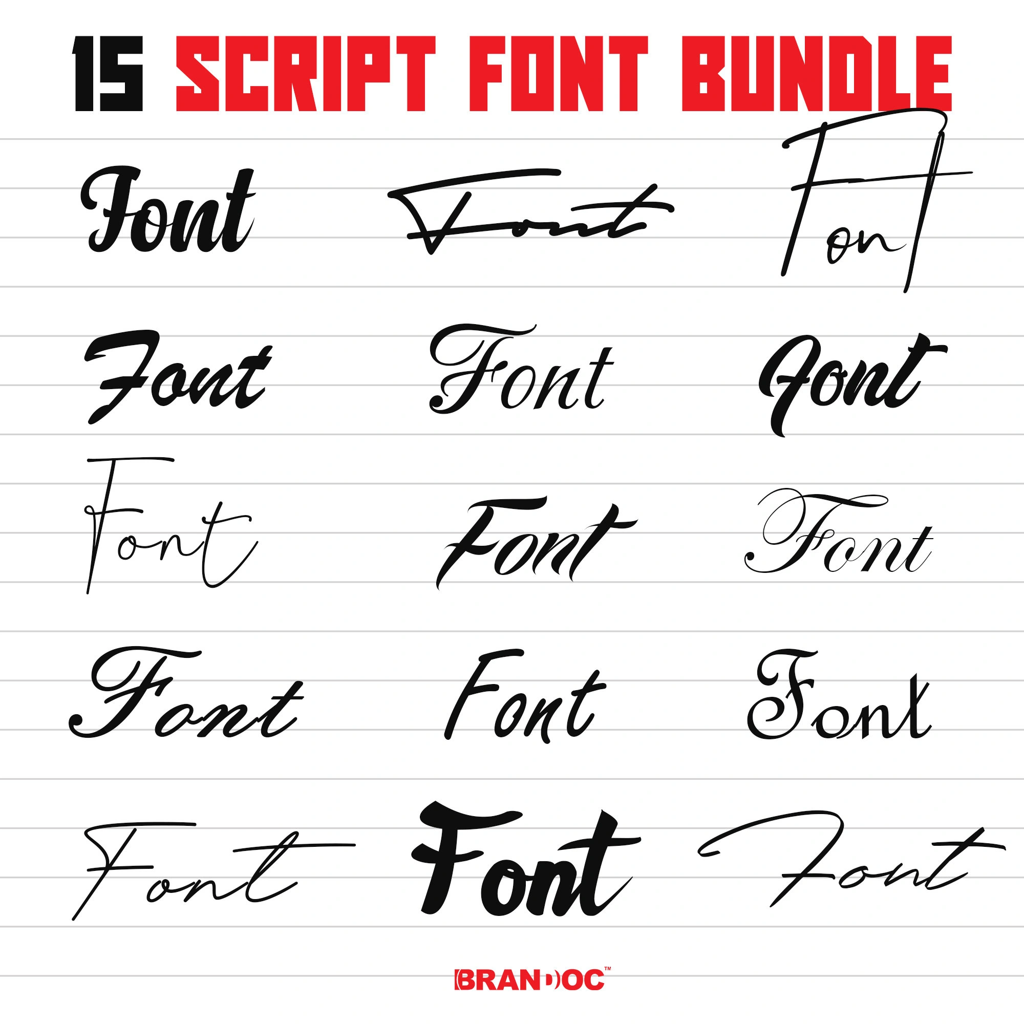 Storyteller Script Font Bundle – Elegant Hand-Lettered Digital Download for Branding & Cricut Projects
