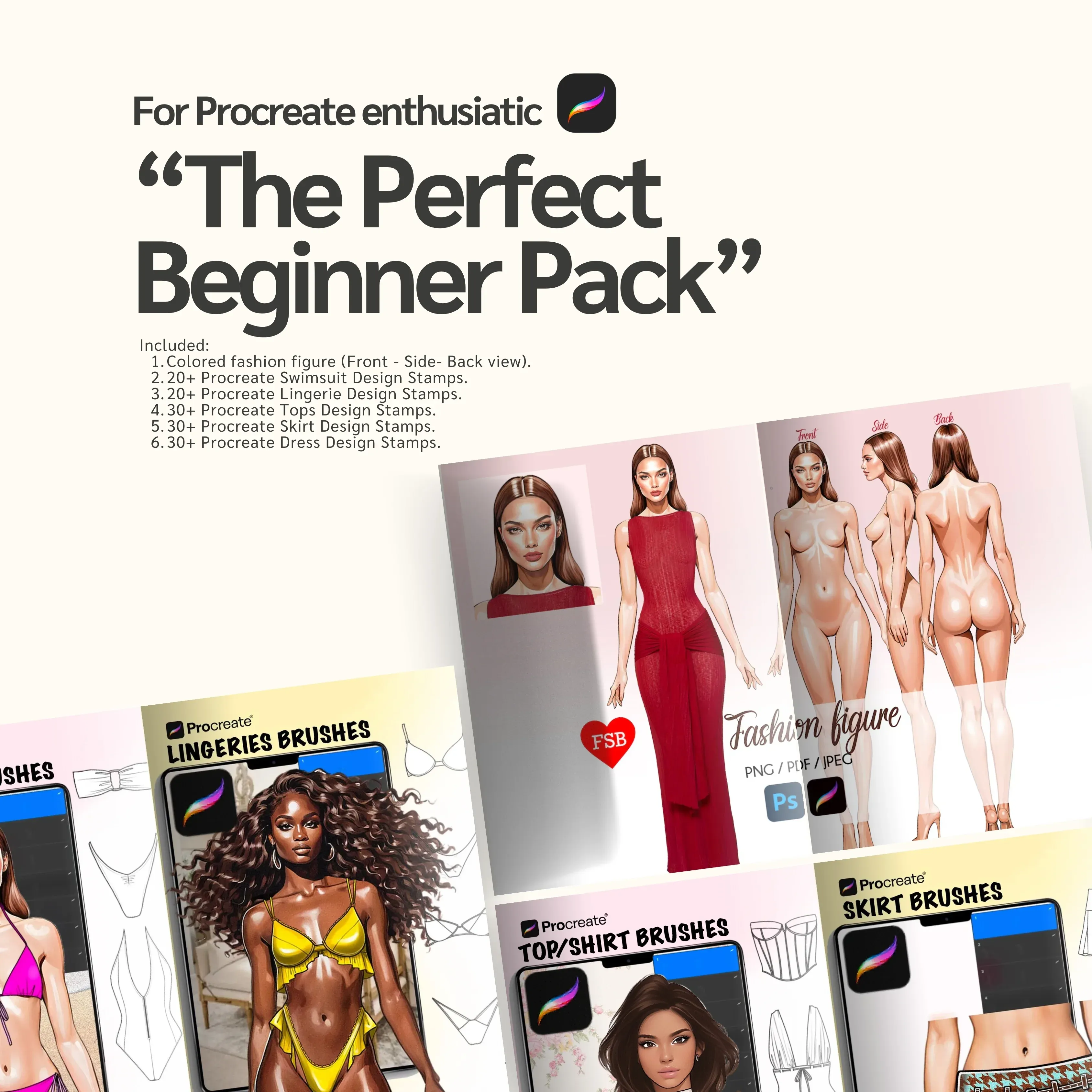 200+ Ultimate Studio Creator Pack: Premium Hair, Dress & Fashion Assets Bundle | Professional Digital Download for Creators