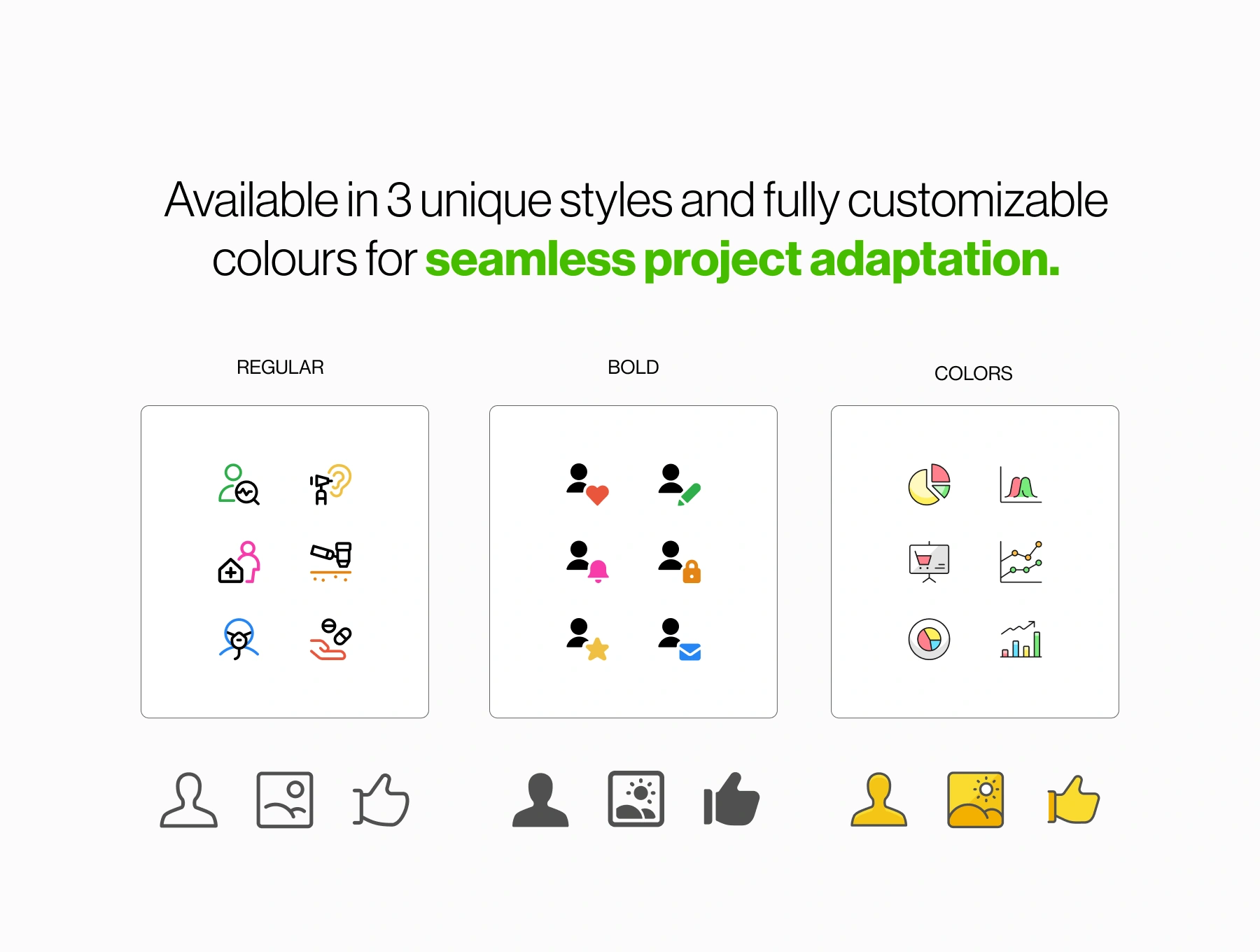 Ultimate 64x64 Icon Bundle: 500+ Professional UI/UX Assets for Web & App Design | Instant Digital Download Template