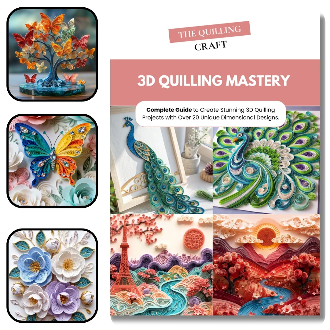 Ultimate Paper Quilling Pattern Bundle: 50+ Professional Designs & Templates for Stunning DIY Paper Art – Instant Digital Download