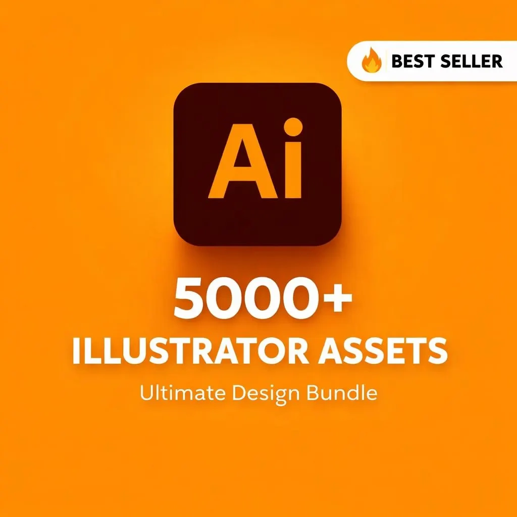 Ultimate Hand-Drawn Design Assets Bundle: 500+ Premium Illustrations, SVGs & Templates – Instant Digital Download for Creative Projects