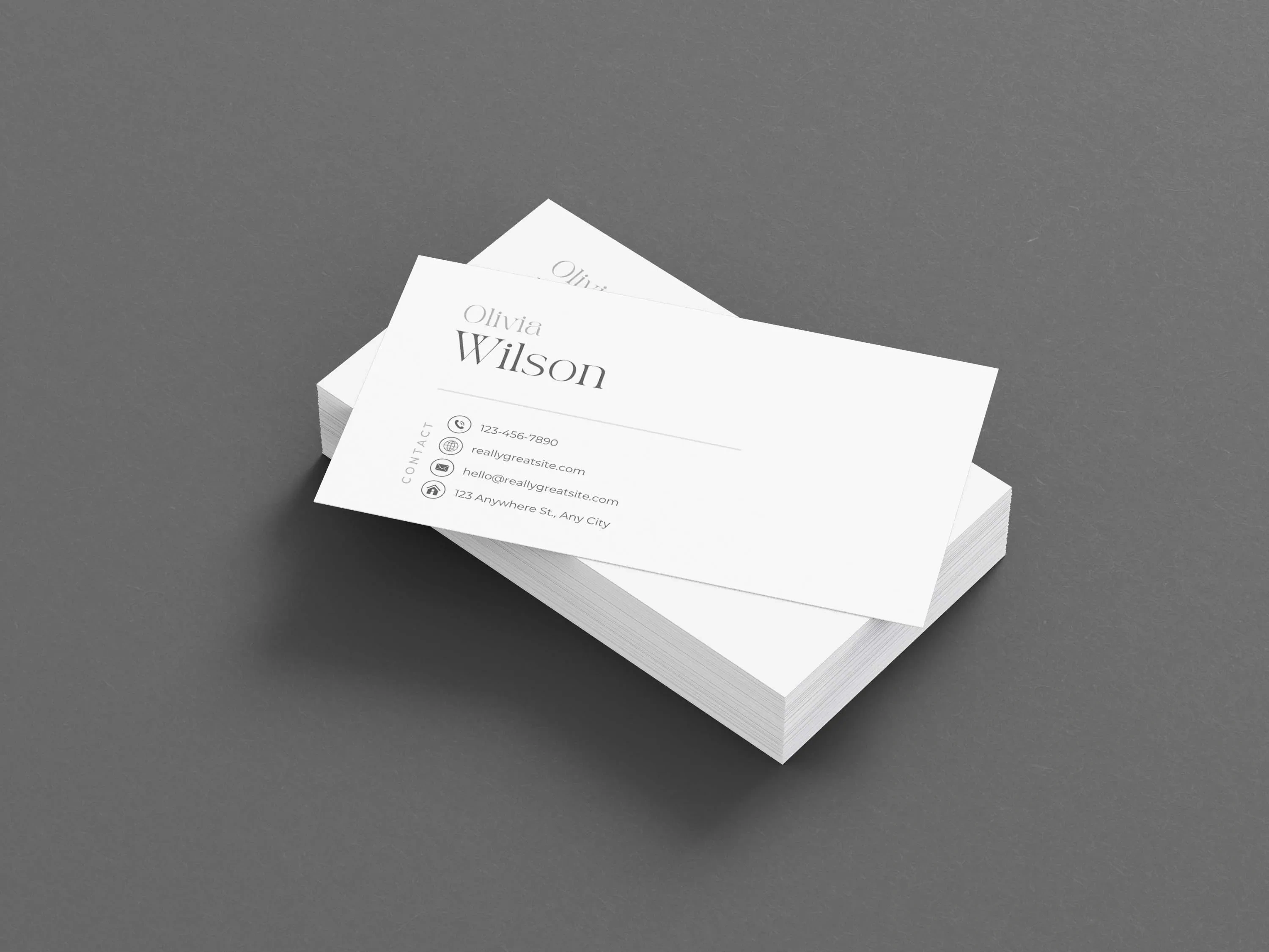 Modern Visiting Card Template Bundle – Professional, Minimalist & Fully Editable Business Card Digital Download