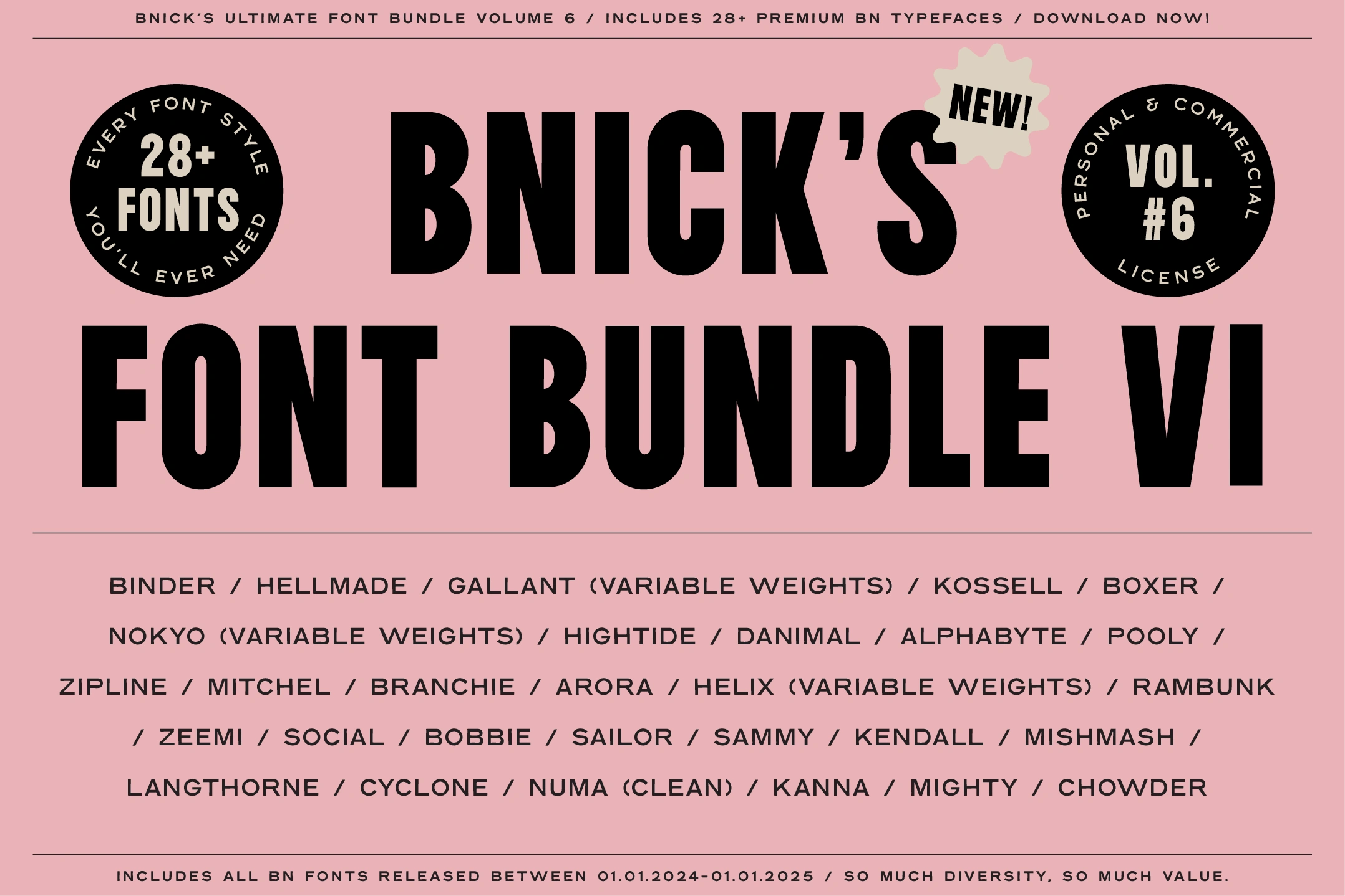 The Ultimate Font Bundle: 10 Premium Typefaces for Professional Design – Instant Digital Download
