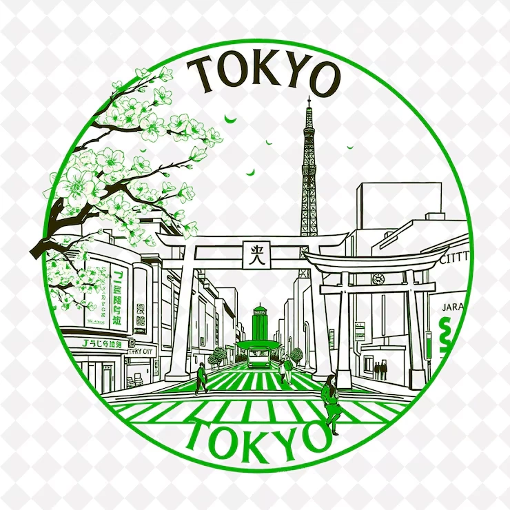 Tokyo Aesthetic Graphics Bundle: Premium Digital Assets, Vector Templates & Urban Design Elements for Creative Projects