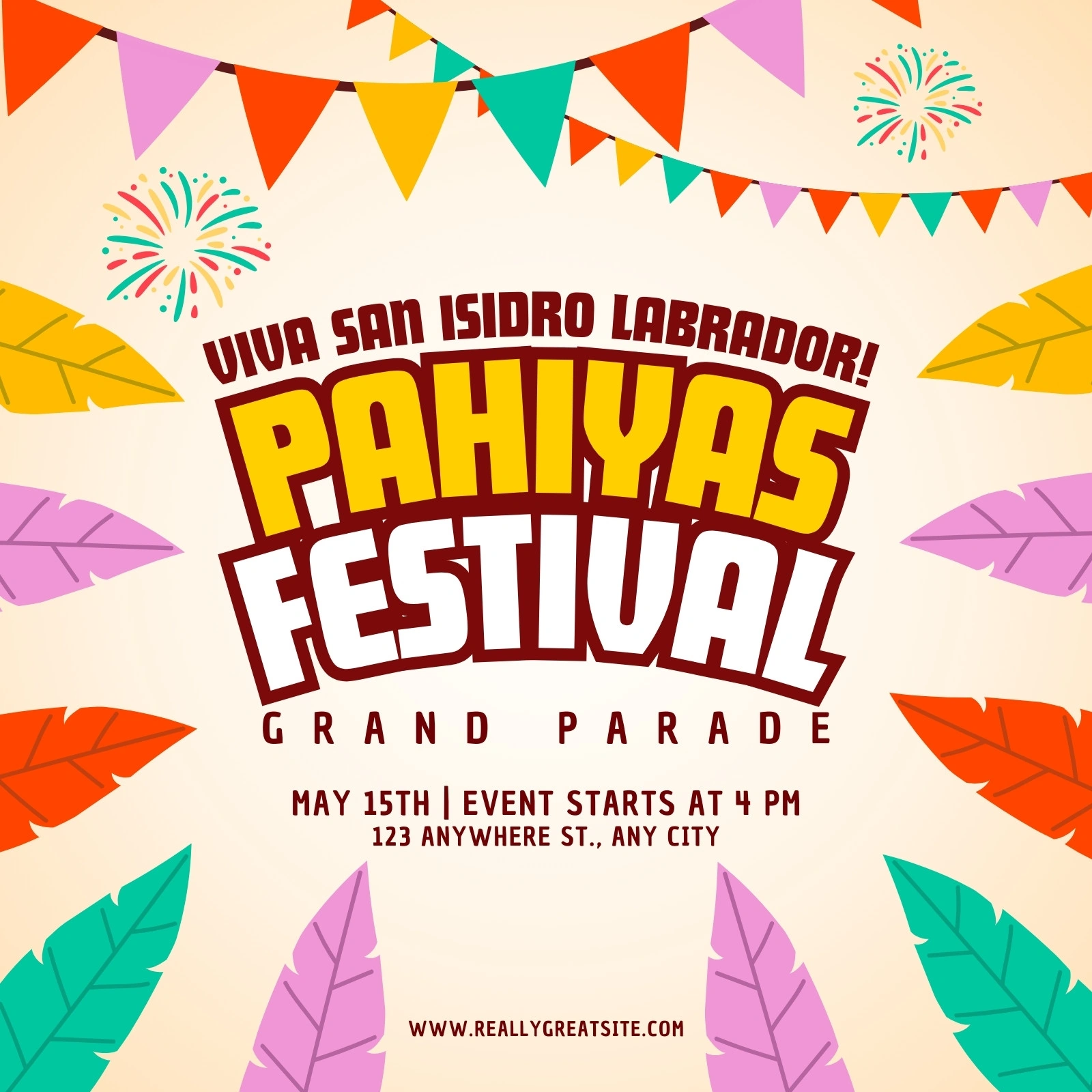 Premium Festival Social Media Post Bundle – Viral Event Templates, Canva Editable Digital Download, High-Conversion Graphics Pack