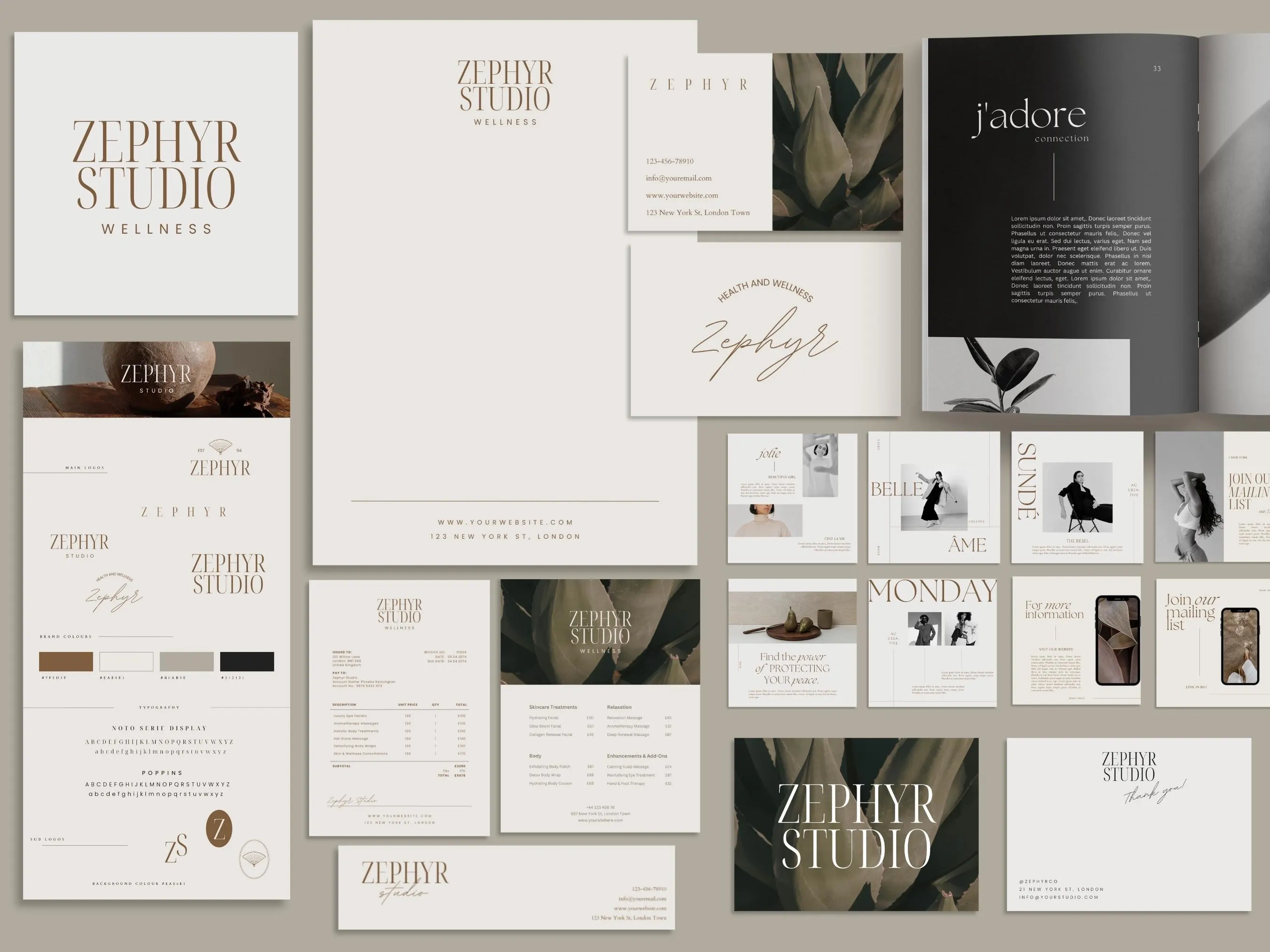 Ultimate Branding Bundle: Professional Logo, Brochure & Flyer Templates | Editable Digital Download Kit