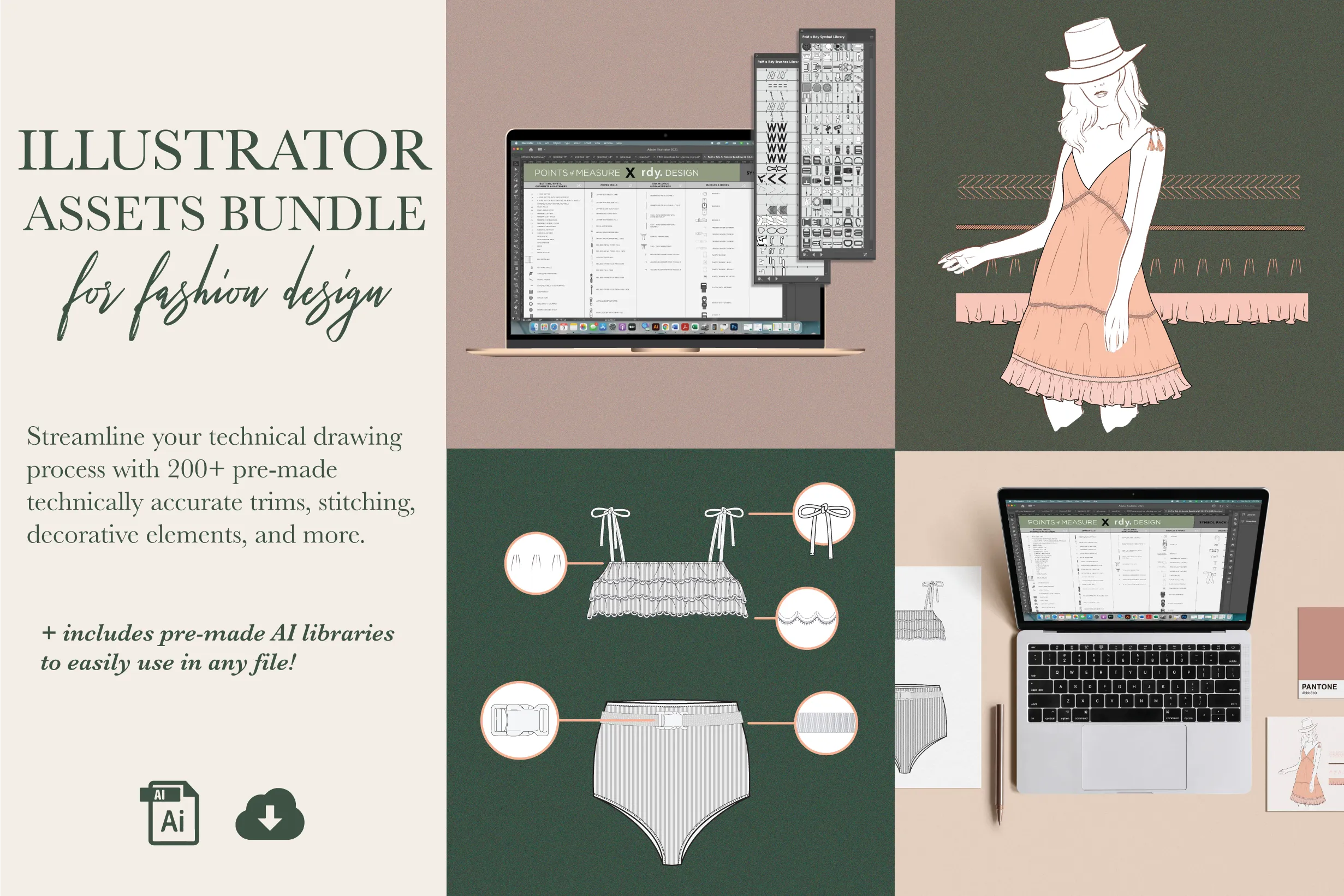 Infinit Fashions: Ultimate Apparel Design Bundle – Professional Fashion Templates, SVGs & Digital Assets for Creative Brands