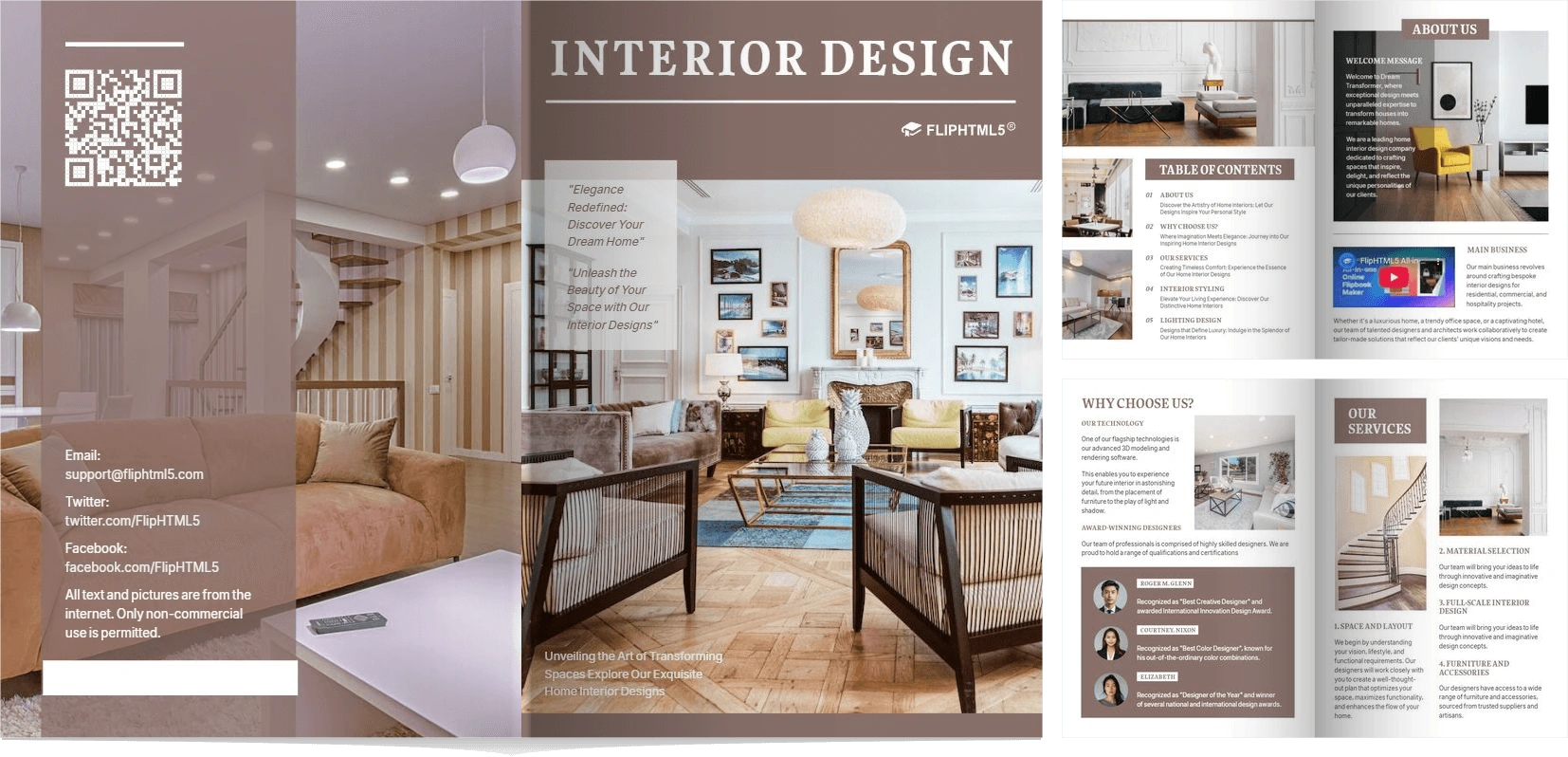 Nozer Home Interior Design Template Bundle – Professional Modern Living Space Layouts (Digital Download)