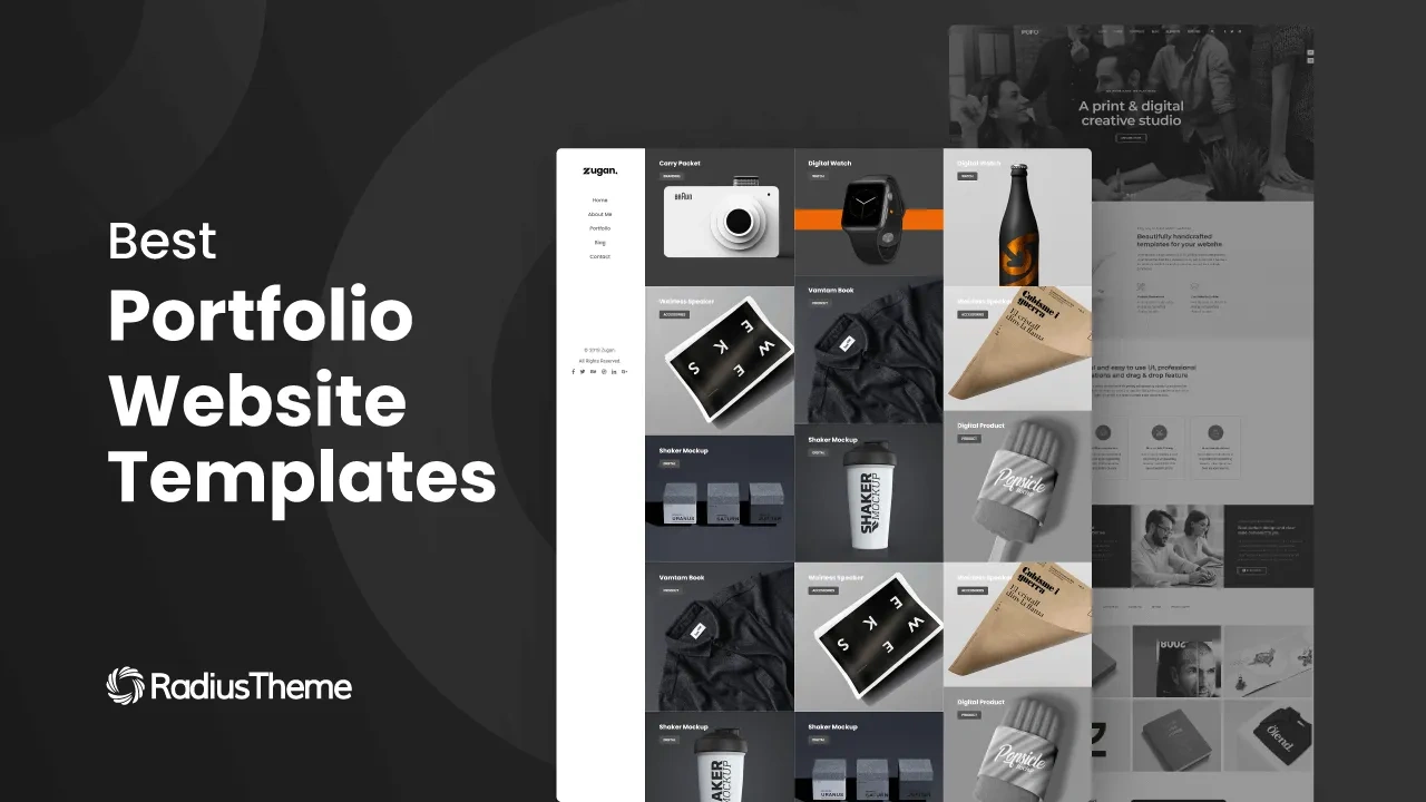 Ultimate Portfolio Design Bundle: Professional Templates & Graphics for Creative Showcases (Digital Download)