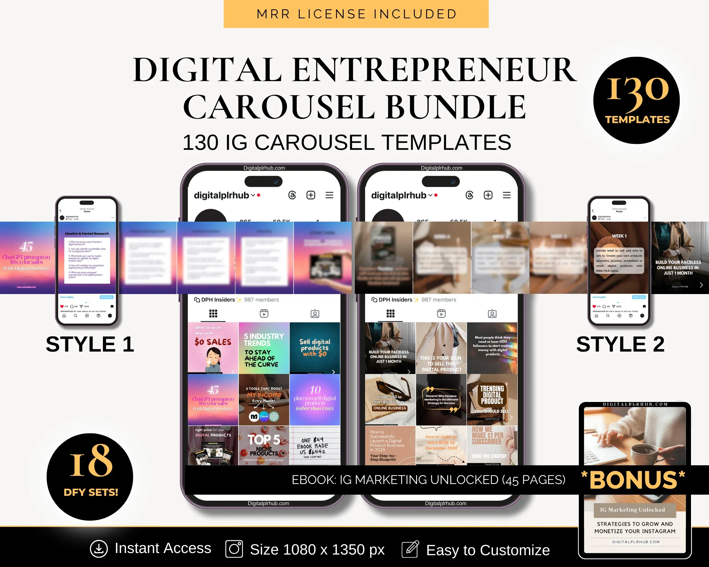 Lousa Digital Assets Bundle: Premium Templates & Graphics for Creative Projects (Instant Download)