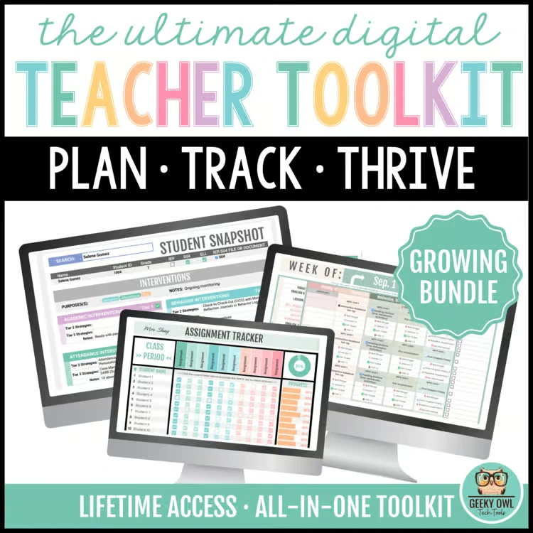 The Ultimate Learning Materials Bundle: All-in-One Educational Templates & Digital Downloads for Teachers & Students