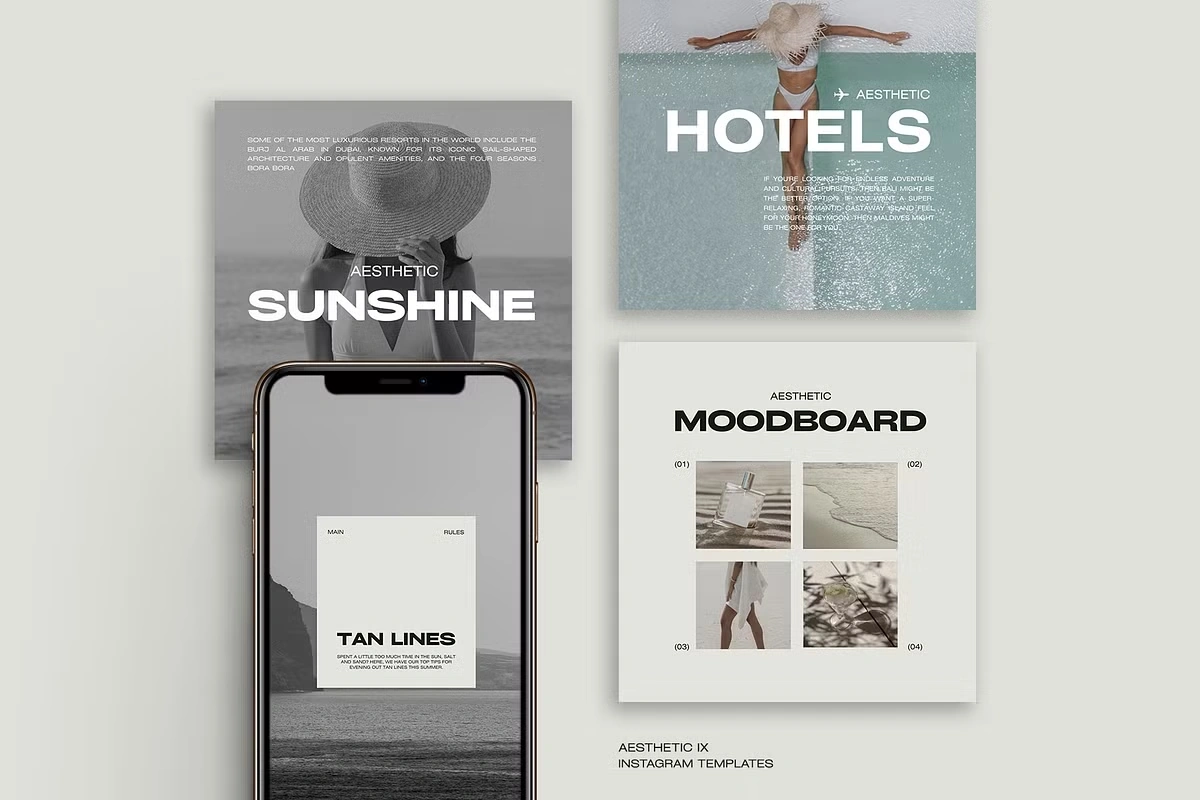 Ultimate Instagram Growth Bundle: 500+ Aesthetic Canva Templates & Viral Digital Assets – Instant Download