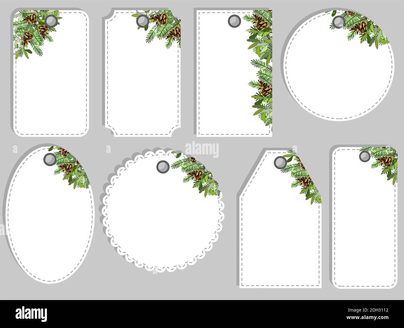 Ultimate Christmas & New Year Label Bundle: 50+ Festive Badge Templates for Holiday Crafts & Branding (Instant Digital Download)