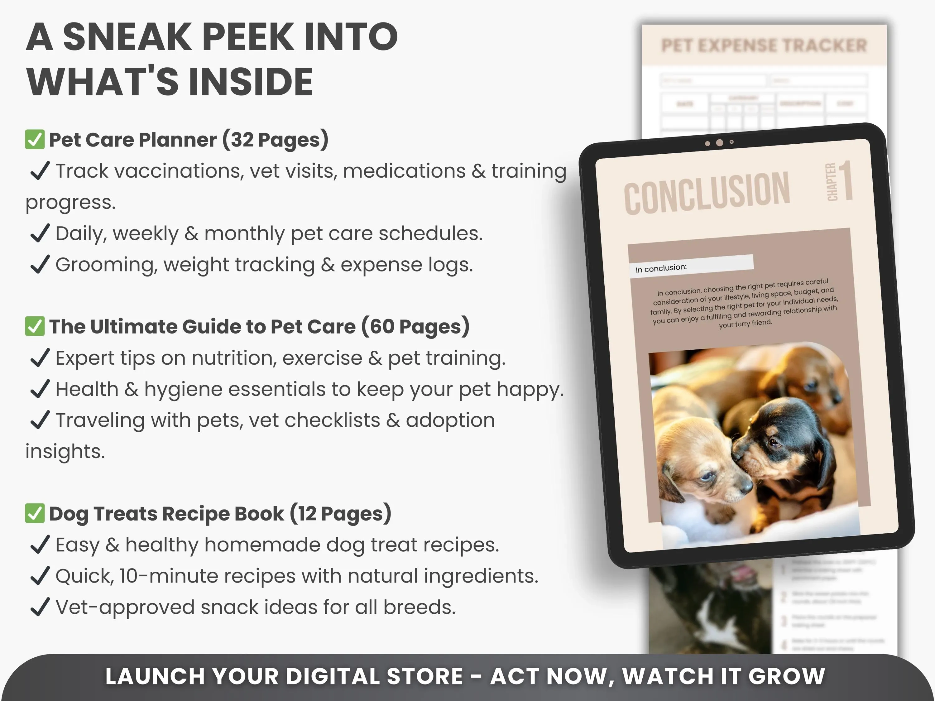 Modern Pet Care Home Planner Bundle – Ultimate Digital Template for Pet Parents & Organization (Instant Download)
